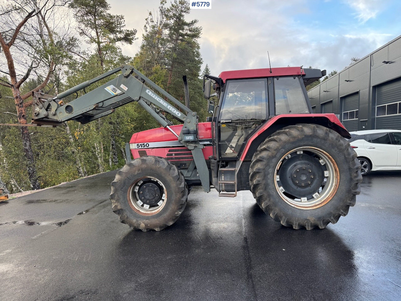 1995 Case IH 5150 Maxxum w/ front loader. - Traktors: foto 2 1995 Case IH 5150 Maxxum w/ front loader. - Traktors: foto 2