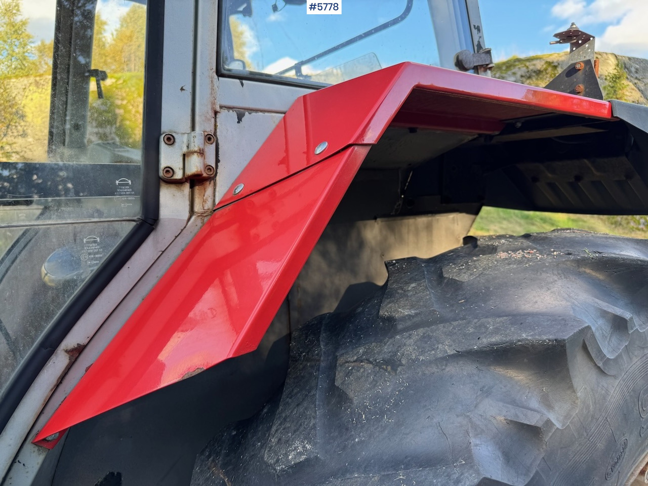 Traktors 1995 Massey Ferguson 399 w/ front loader.: foto 16