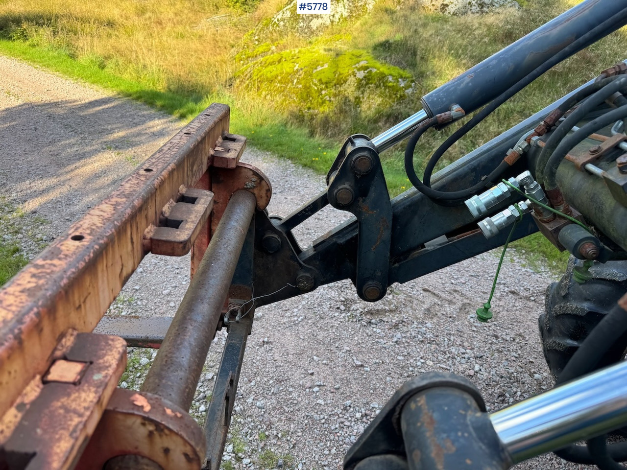 Traktors 1995 Massey Ferguson 399 w/ front loader.: foto 15