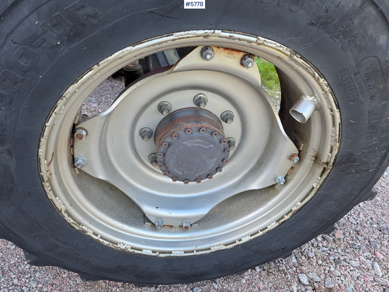 Traktors 1995 Massey Ferguson 399 w/ front loader.: foto 19