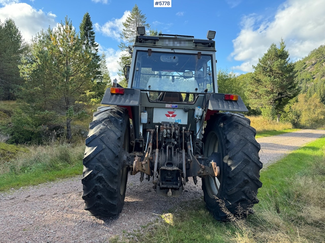 Traktors 1995 Massey Ferguson 399 w/ front loader.: foto 7