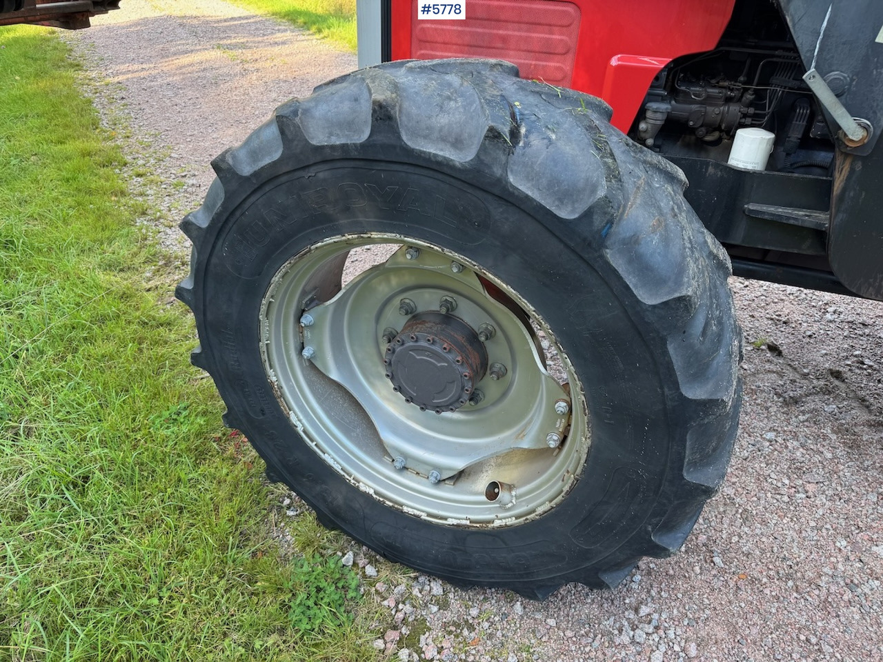 Traktors 1995 Massey Ferguson 399 w/ front loader.: foto 20