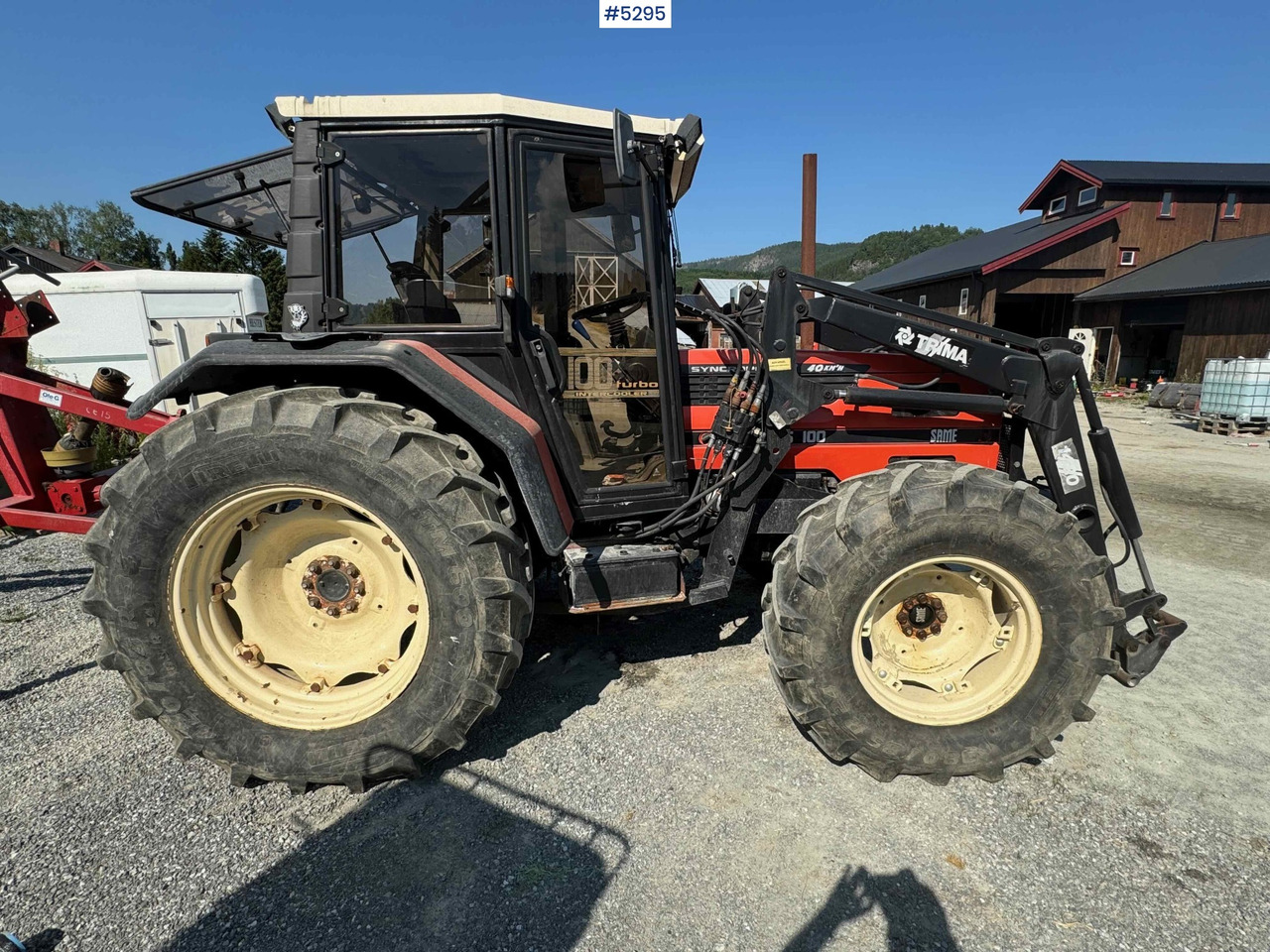 1995 SAME Antares tractor w/ front loader. WATCH VIDEO! - Traktors: foto 5 1995 SAME Antares tractor w/ front loader. WATCH VIDEO! - Traktors: foto 5