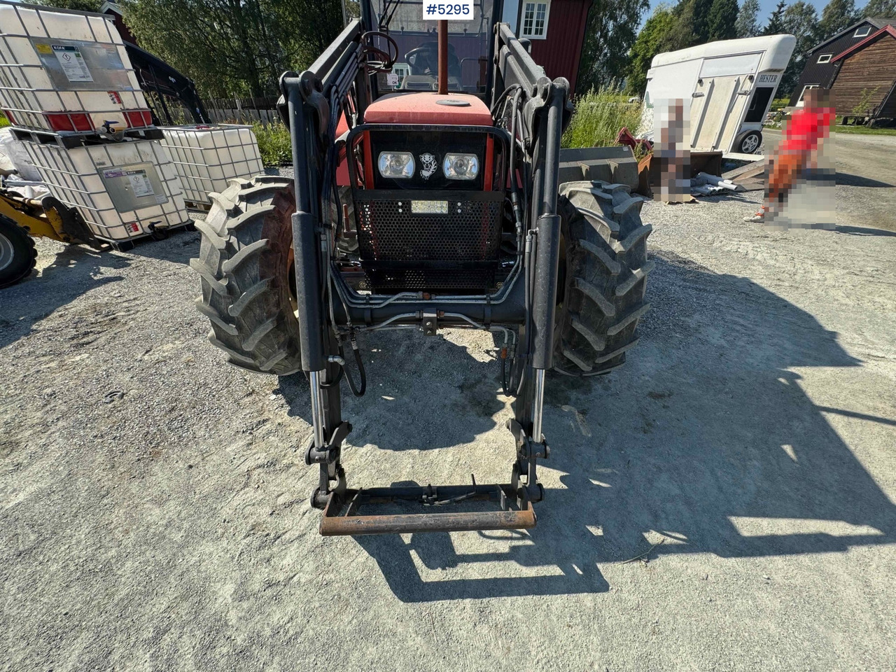 1995 SAME Antares tractor w/ front loader. WATCH VIDEO! - Traktors: foto 4 1995 SAME Antares tractor w/ front loader. WATCH VIDEO! - Traktors: foto 4