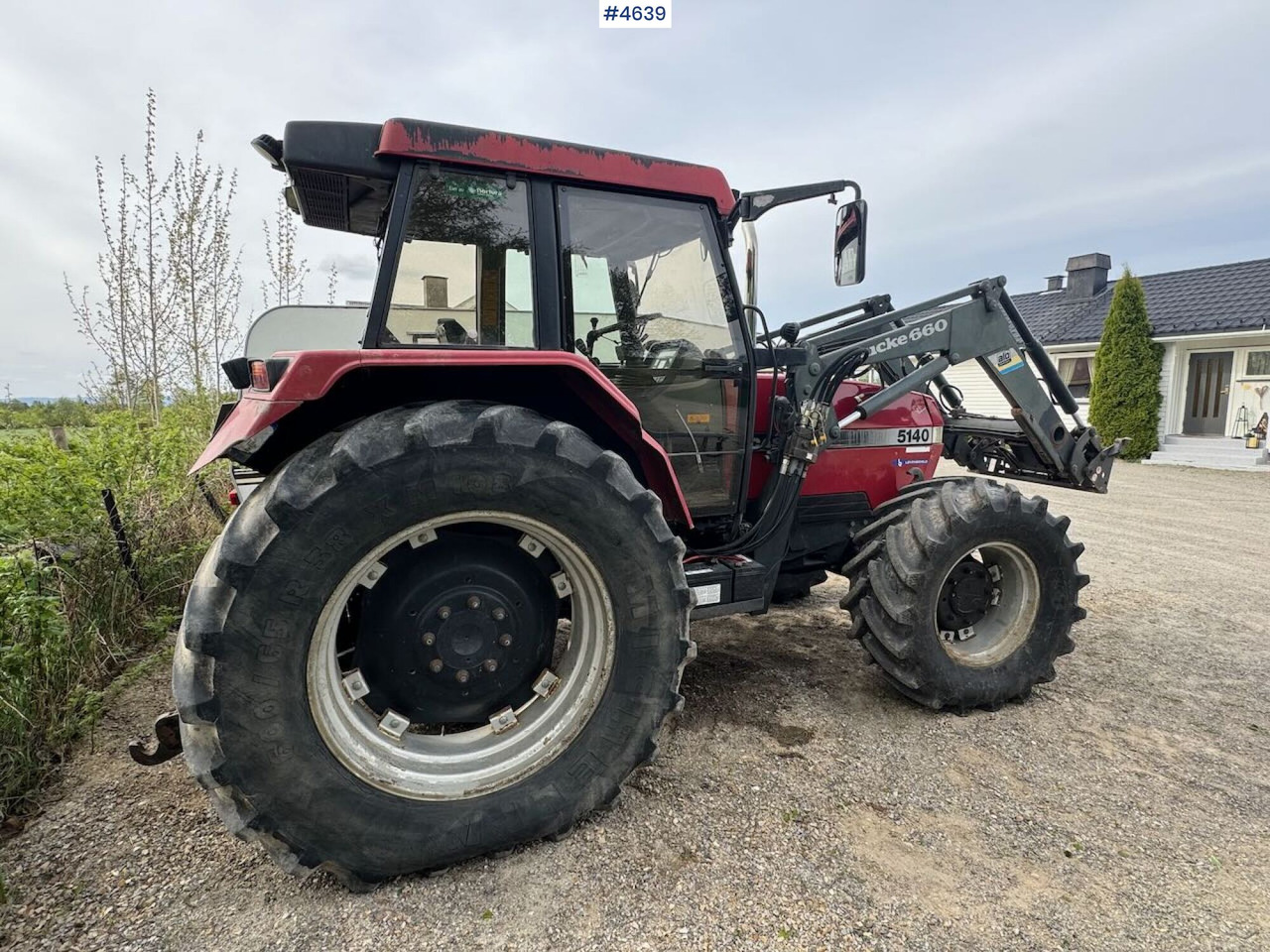 1996 CASE IH 5140 Maxxum Plus w/ front loader - Traktors: foto 5 1996 CASE IH 5140 Maxxum Plus w/ front loader - Traktors: foto 5