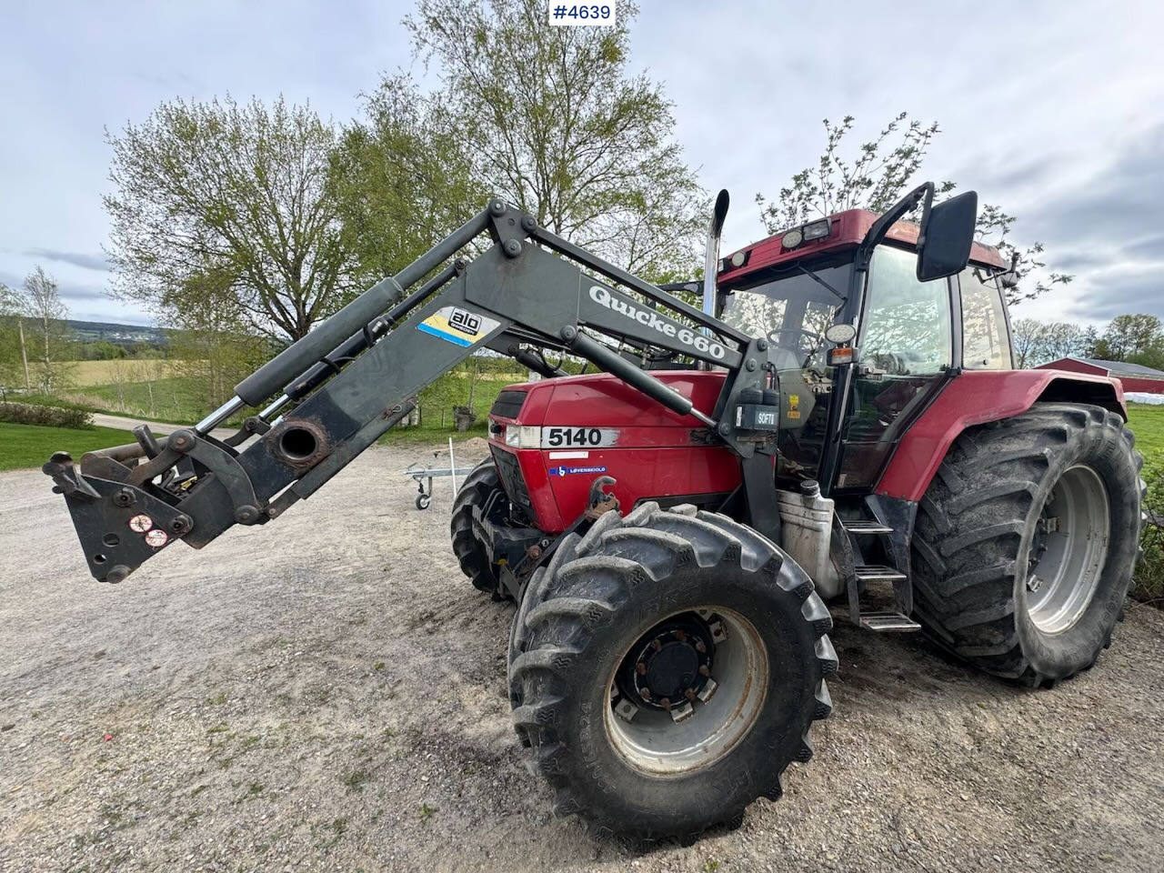 1996 CASE IH 5140 Maxxum Plus w/ front loader - Traktors: foto 2 1996 CASE IH 5140 Maxxum Plus w/ front loader - Traktors: foto 2