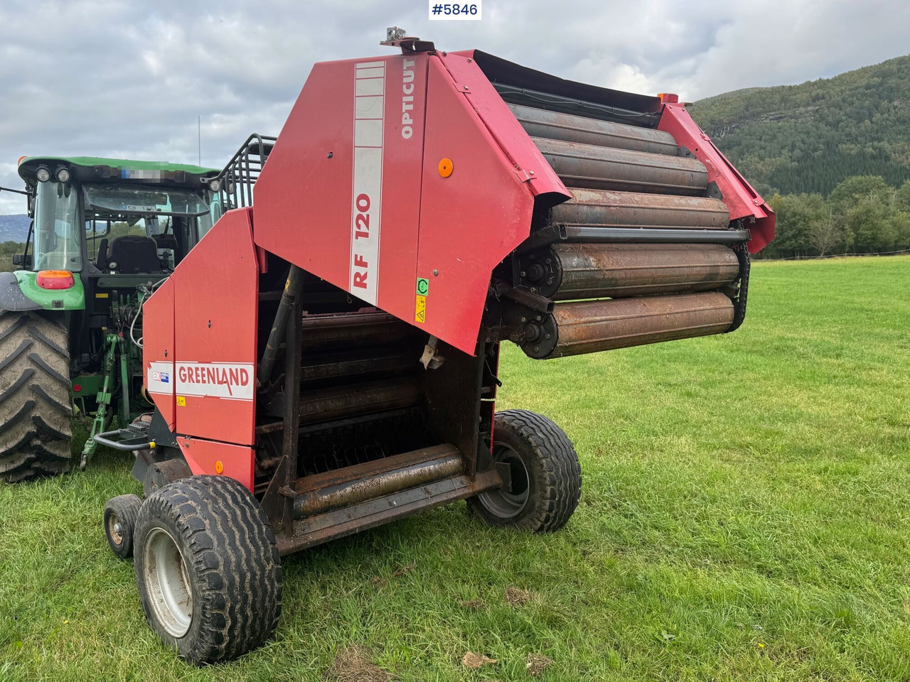 1996 Greenland RF120 round baler. WATCH THE VIDEO! - Siena sagatavošanas tehnika: foto 4 1996 Greenland RF120 round baler. WATCH THE VIDEO! - Siena sagatavošanas tehnika: foto 4
