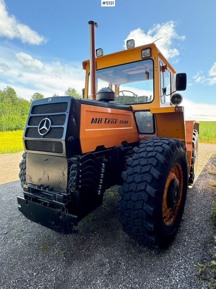 1996 Mercedes MB-trac 1500 - Traktors: foto 5 1996 Mercedes MB-trac 1500 - Traktors: foto 5