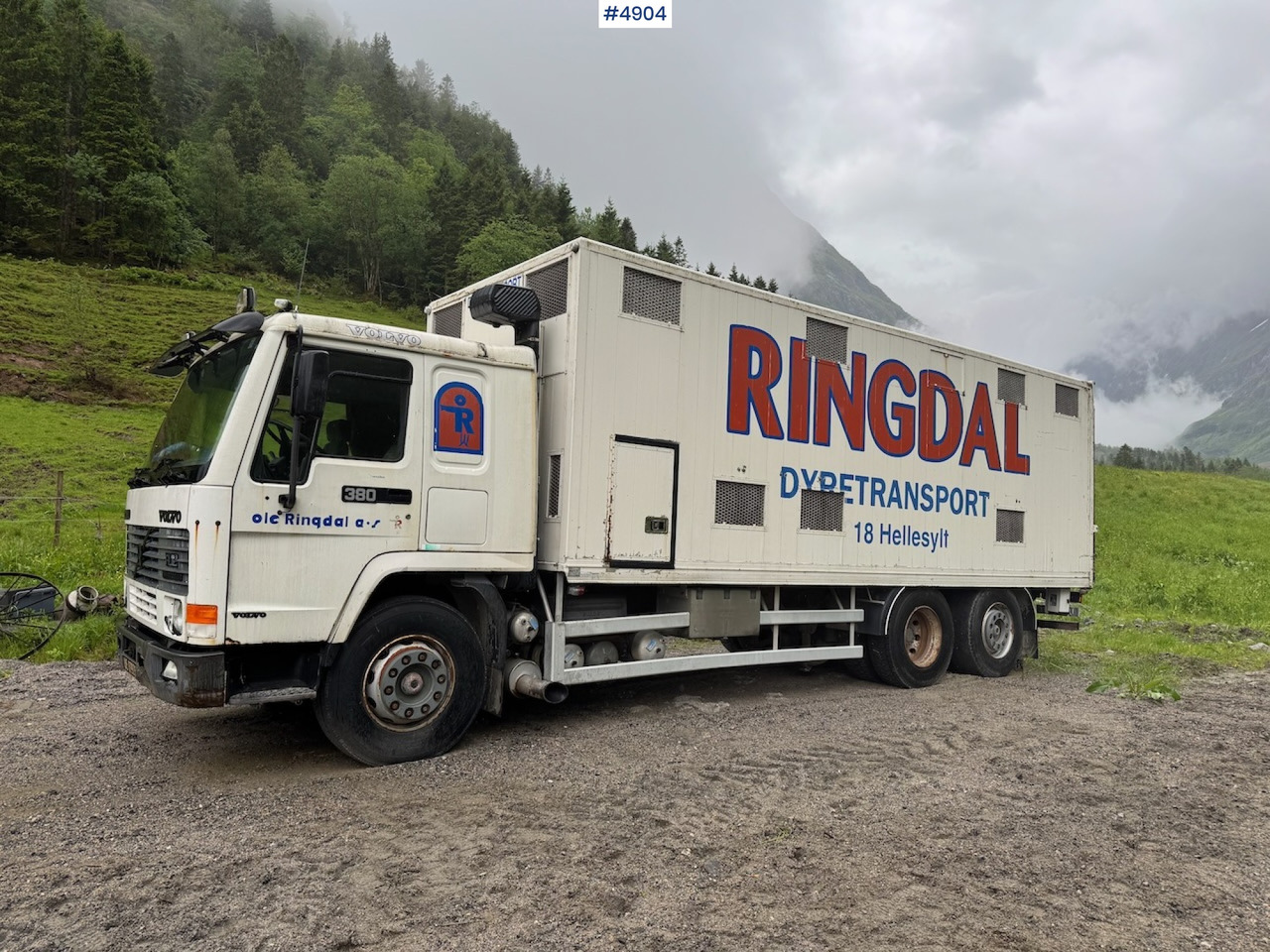 1996 Volvo FL12 6x2 Animal transport. - Kravas automašīna dzīvnieku pārvadāšanai: foto 5 1996 Volvo FL12 6x2 Animal transport. - Kravas automašīna dzīvnieku pārvadāšanai: foto 5