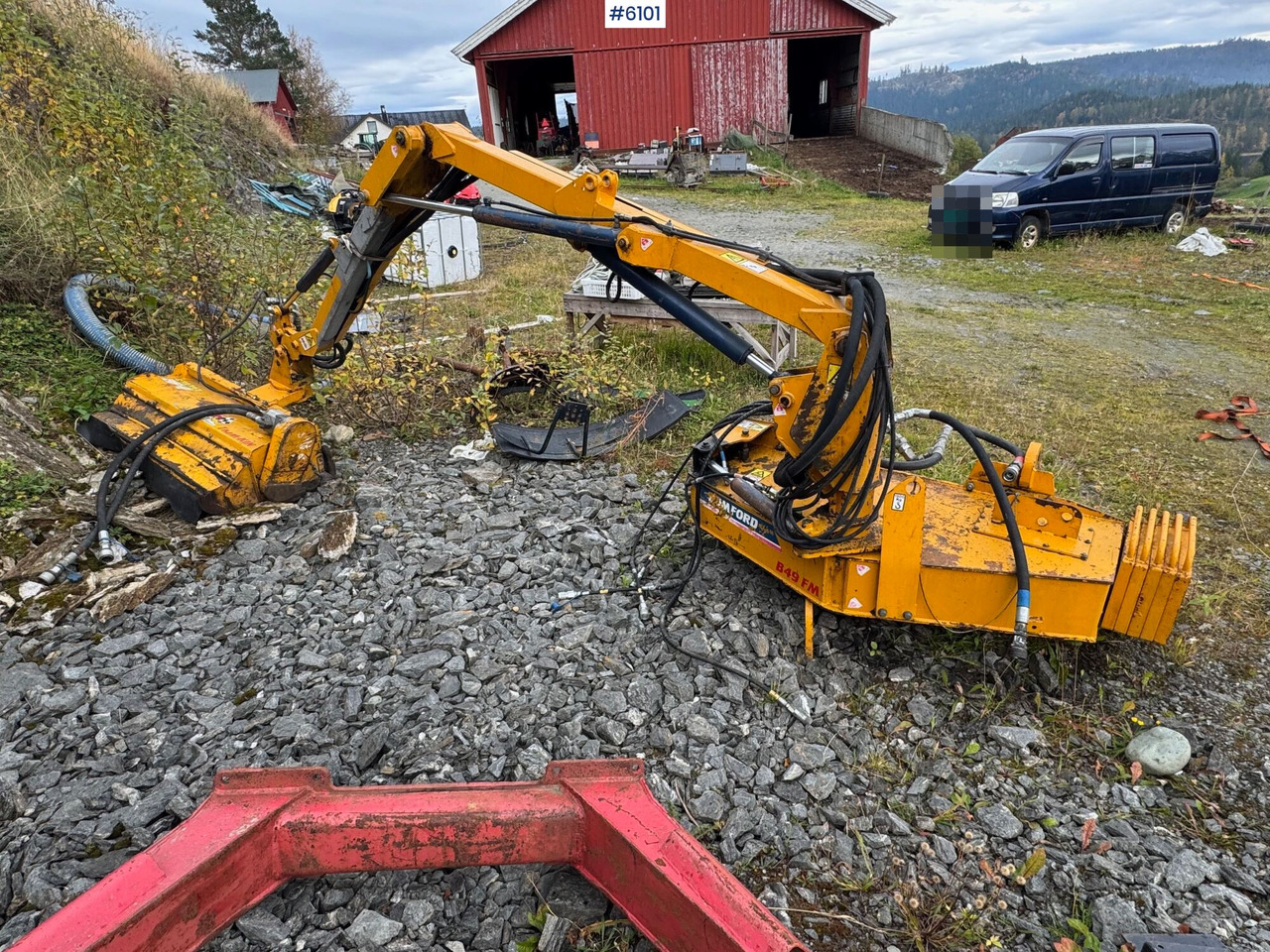 1997 Bomford Turner B49 FM - Augsnes apstrādes tehnika: foto 3 1997 Bomford Turner B49 FM - Augsnes apstrādes tehnika: foto 3