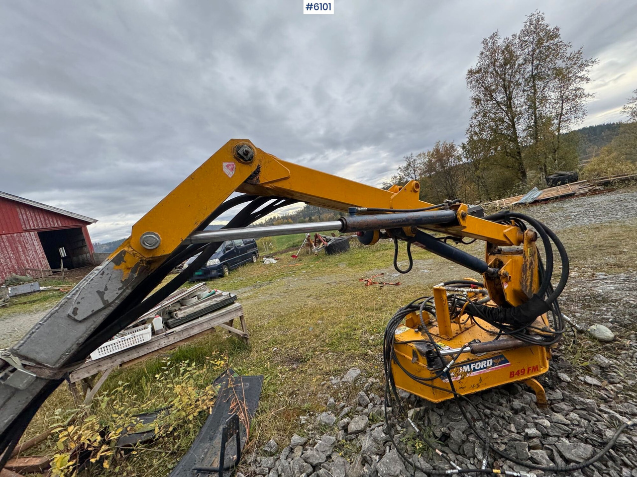 1997 Bomford Turner B49 FM - Augsnes apstrādes tehnika: foto 5 1997 Bomford Turner B49 FM - Augsnes apstrādes tehnika: foto 5