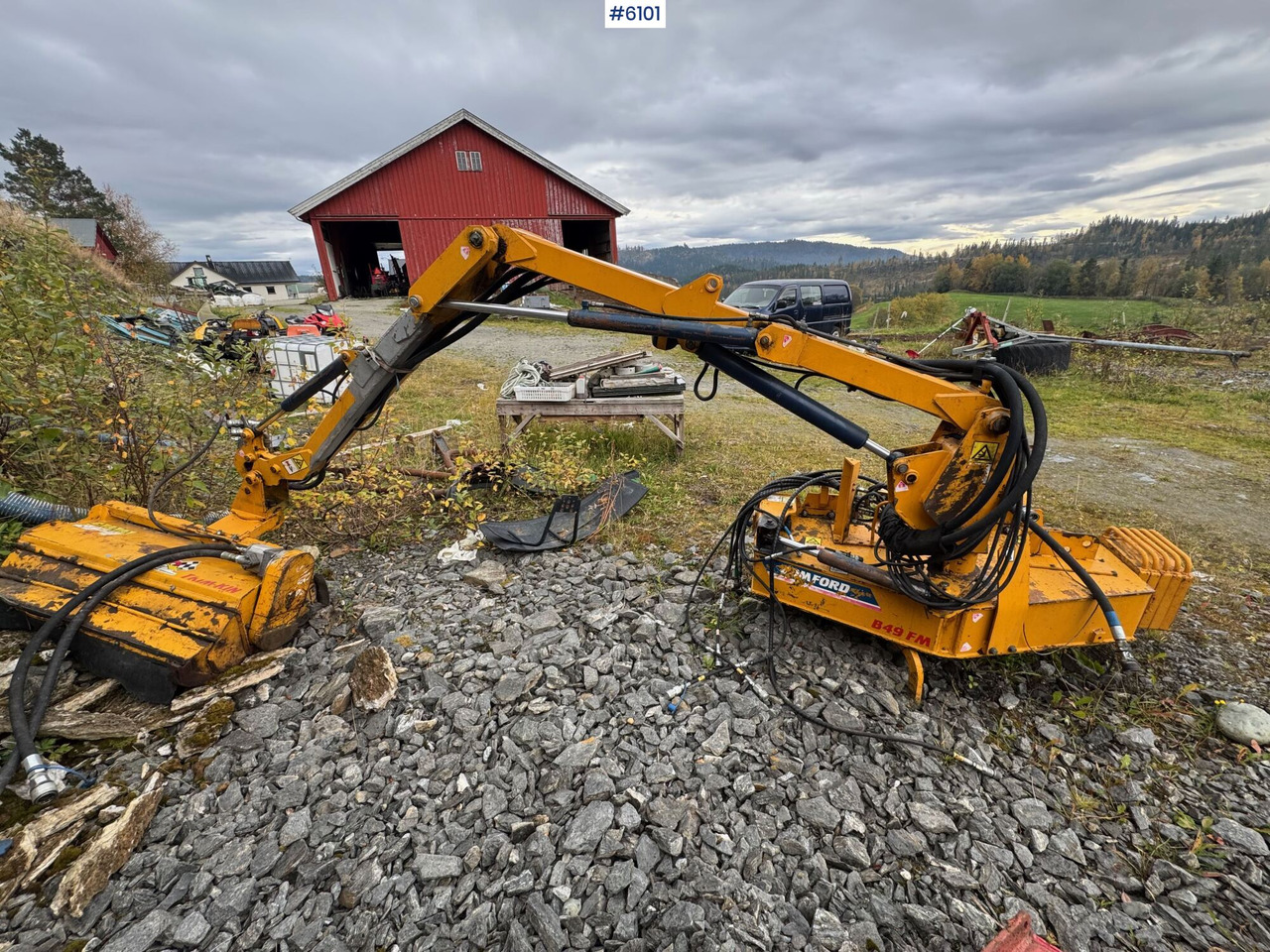 1997 Bomford Turner B49 FM - Augsnes apstrādes tehnika: foto 1 1997 Bomford Turner B49 FM - Augsnes apstrādes tehnika: foto 1