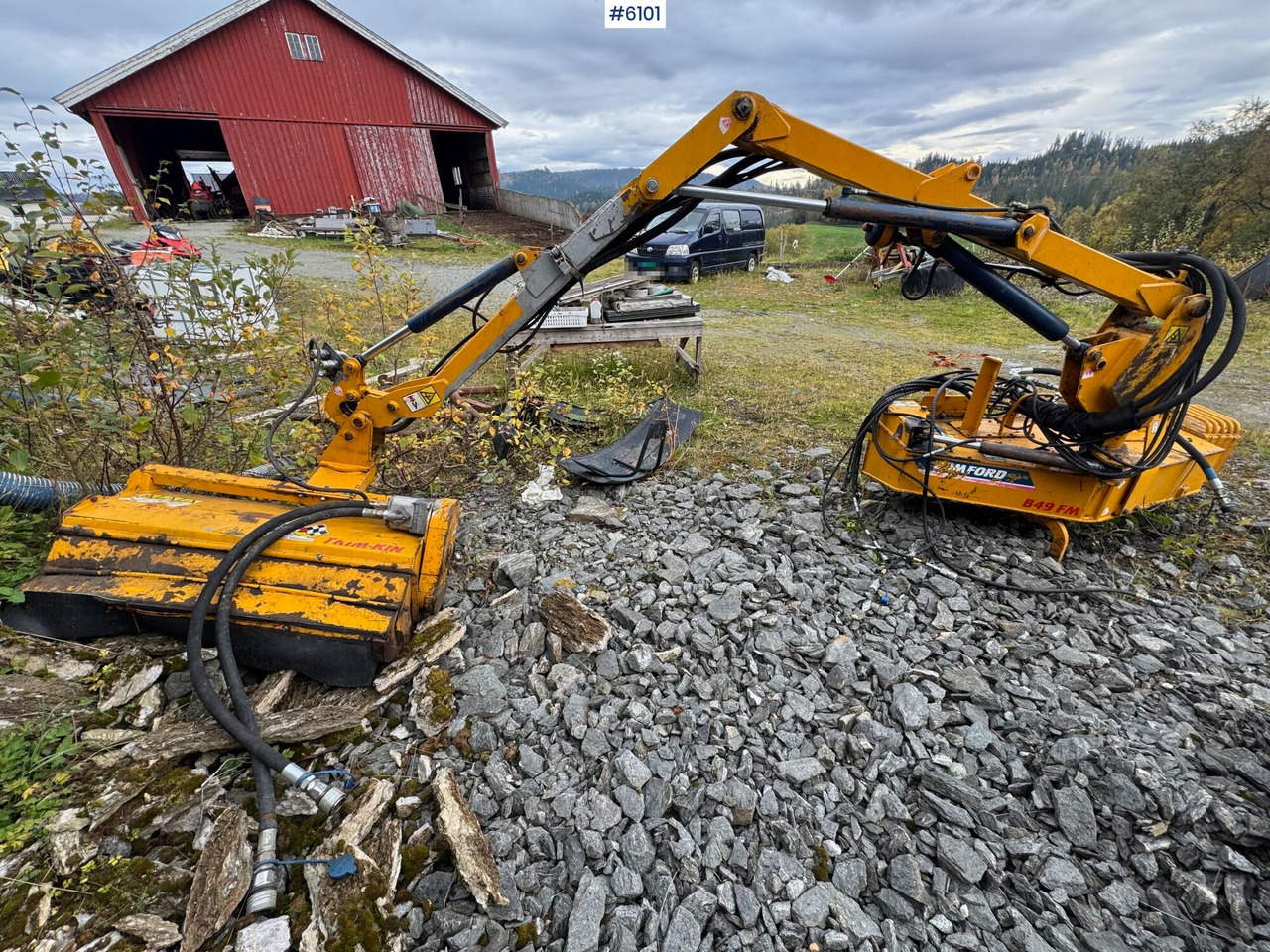 1997 Bomford Turner B49 FM - Augsnes apstrādes tehnika: foto 4 1997 Bomford Turner B49 FM - Augsnes apstrādes tehnika: foto 4