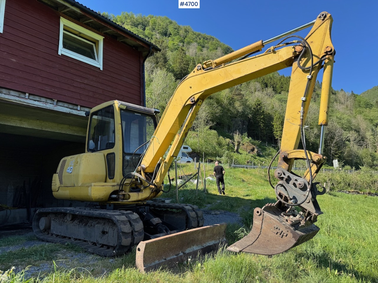 1997 Komatsu PC40-7. (Few hours). - Ekskavators: foto 3 1997 Komatsu PC40-7. (Few hours). - Ekskavators: foto 3