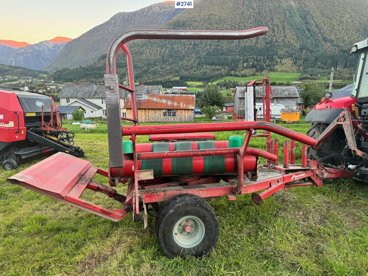 1997 Kverneland 7515 Round bale packer - Siena sagatavošanas tehnika: foto 5 1997 Kverneland 7515 Round bale packer - Siena sagatavošanas tehnika: foto 5
