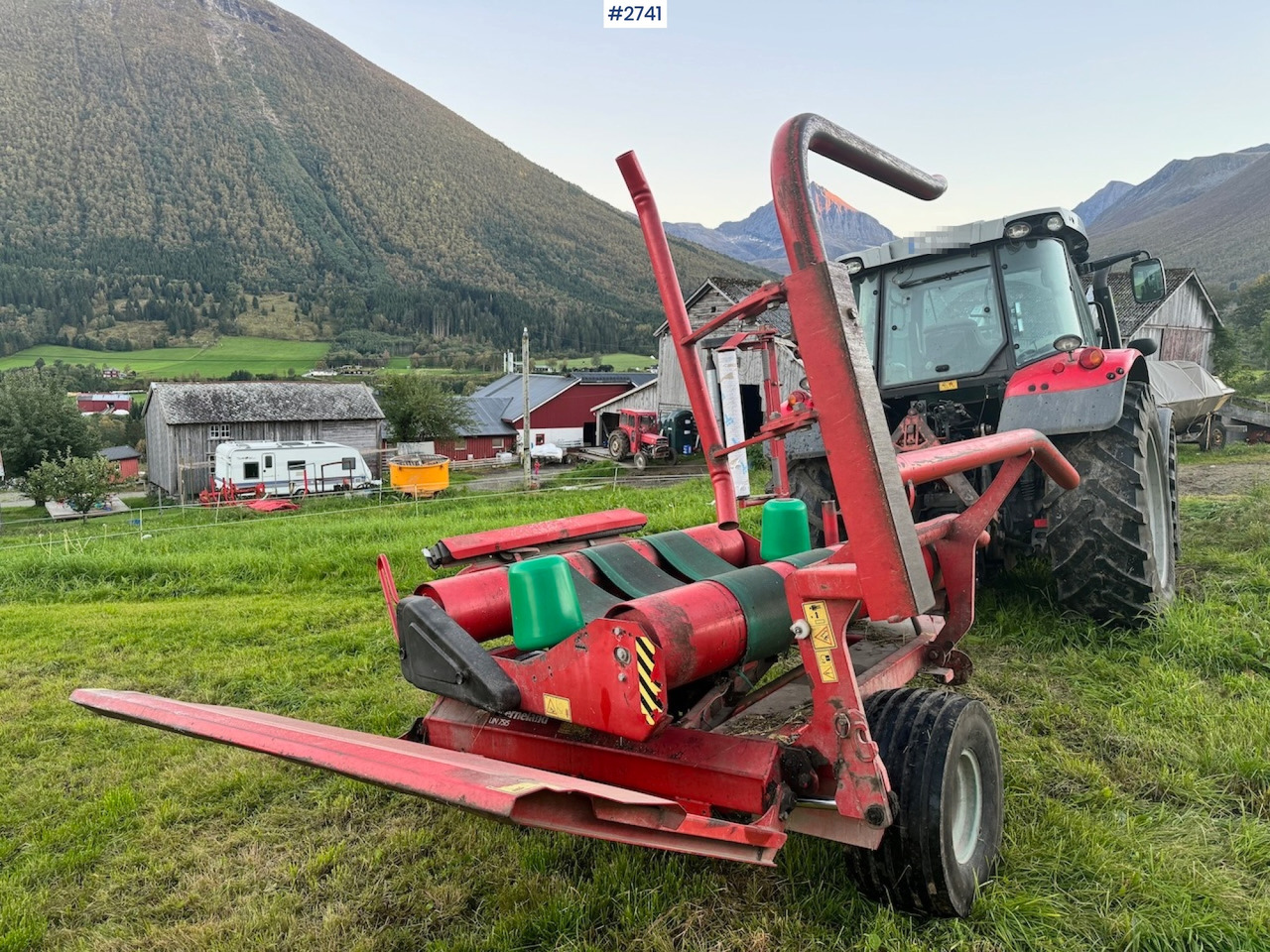 1997 Kverneland 7515 Round bale packer - Siena sagatavošanas tehnika: foto 4 1997 Kverneland 7515 Round bale packer - Siena sagatavošanas tehnika: foto 4