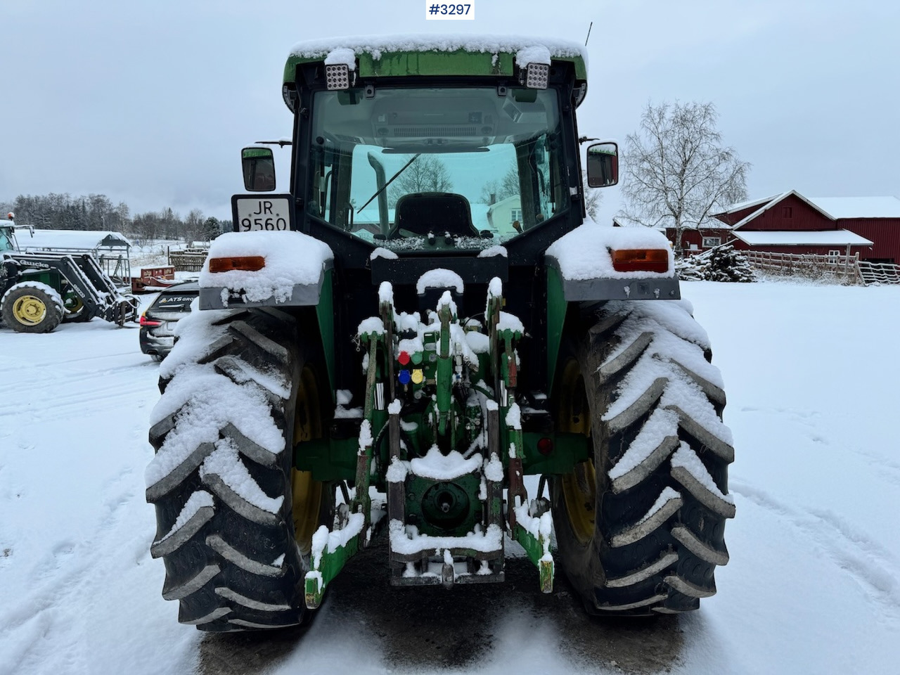 1999 John Deere 6210 SE with Front Loader - Traktors: foto 4 1999 John Deere 6210 SE with Front Loader - Traktors: foto 4