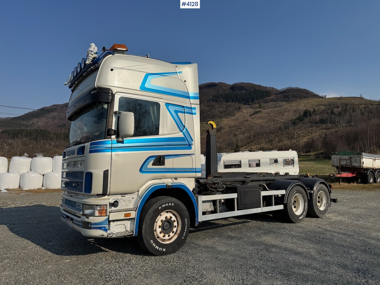 1999 Scania R 144G Hooklift - Pacēlājs ar āķi: foto 3 1999 Scania R 144G Hooklift - Pacēlājs ar āķi: foto 3