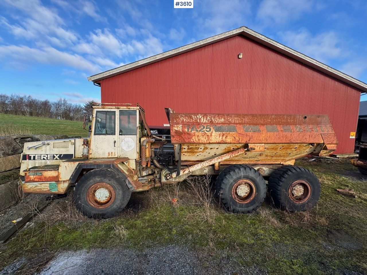 1999 Terex TA25 Dumper m/ lite timer. - Artikulētias pašizgāzējs: foto 1 1999 Terex TA25 Dumper m/ lite timer. - Artikulētias pašizgāzējs: foto 1