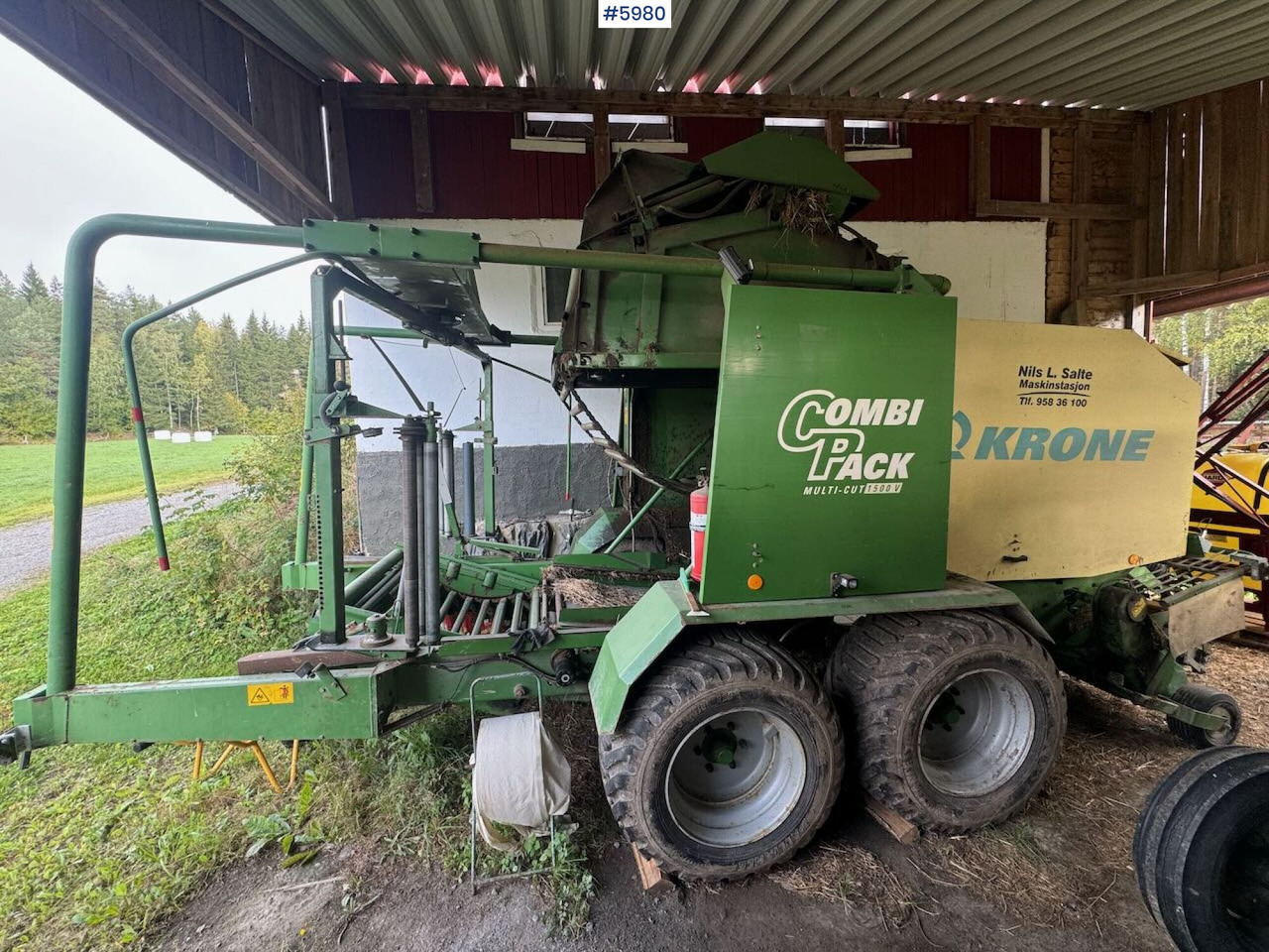 2001 Krone Combipack 1500 - Siena sagatavošanas tehnika: foto 4 2001 Krone Combipack 1500 - Siena sagatavošanas tehnika: foto 4