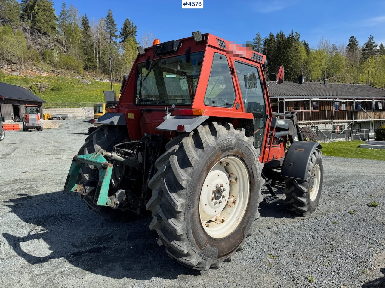 Traktors 2002 Fiat 110-90 DT w/front loader. 1590 hours!: foto 7