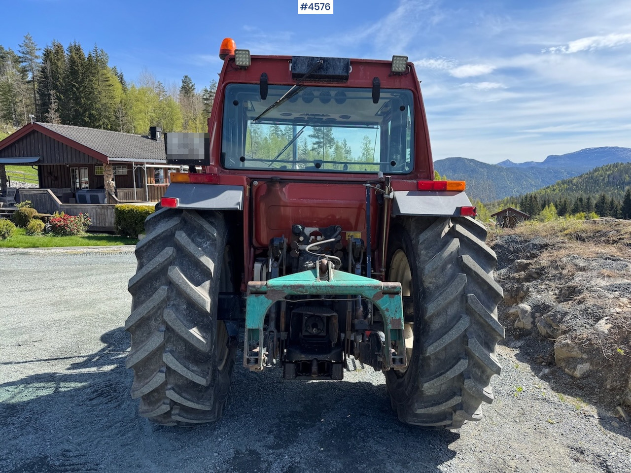 Traktors 2002 Fiat 110-90 DT w/front loader. 1590 hours!: foto 8