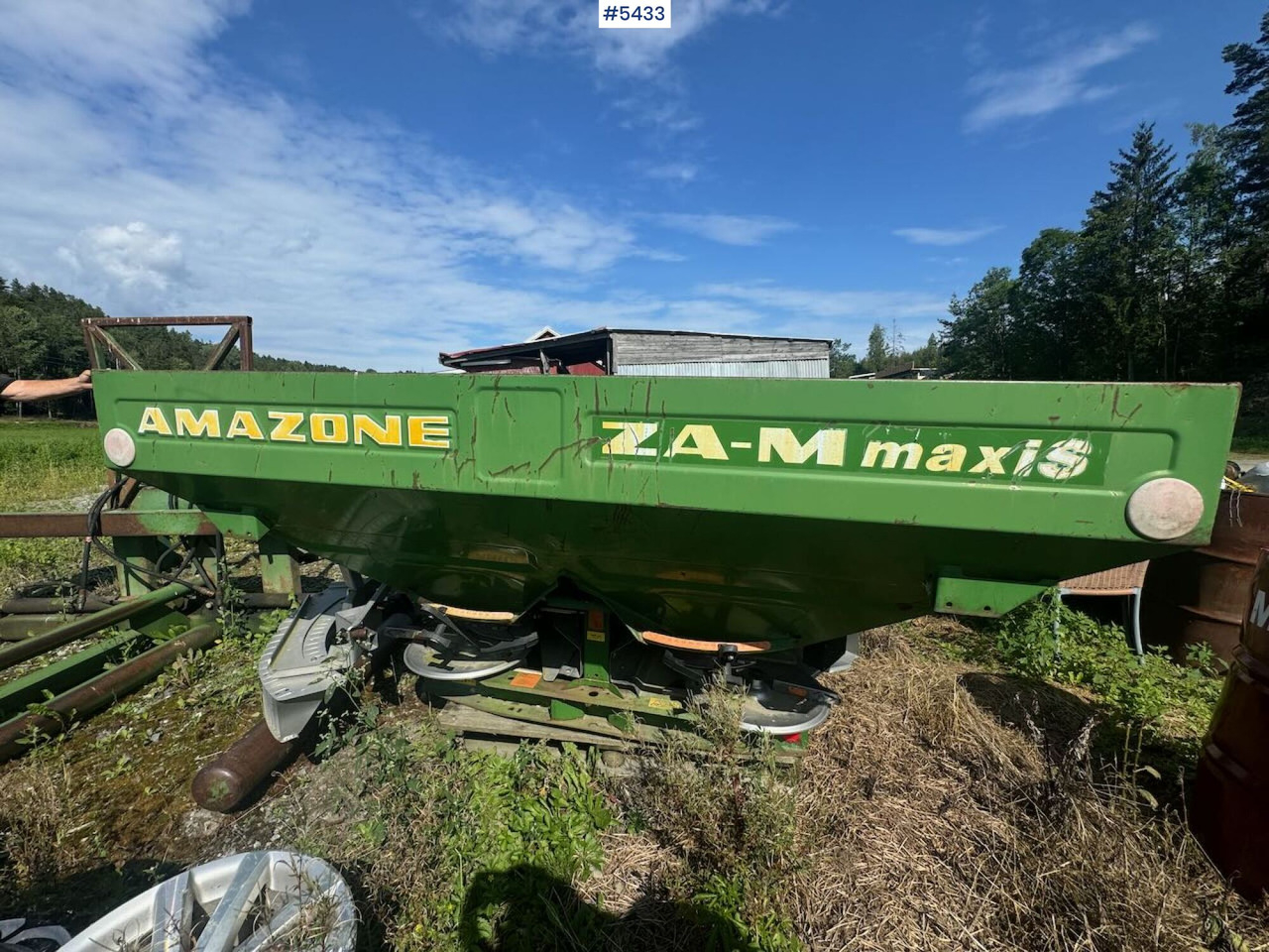 2003 Amazone ZA-M 1500 - Minerālmēslu izkliedētājs: foto 5 2003 Amazone ZA-M 1500 - Minerālmēslu izkliedētājs: foto 5