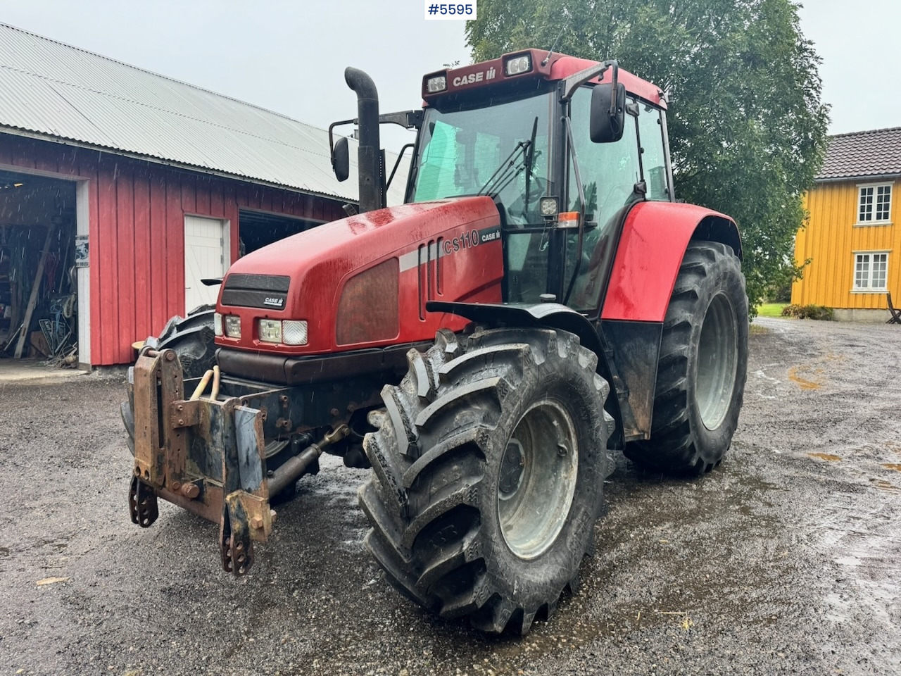 2003 Case CS110 4x4 Plow-Equipped Tractor - Traktors: foto 1 2003 Case CS110 4x4 Plow-Equipped Tractor - Traktors: foto 1