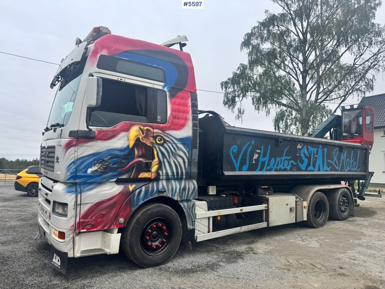 2004 MAN TGA 26.480 6x2 Hook Lift Truck - Pacēlājs ar āķi: foto 5 2004 MAN TGA 26.480 6x2 Hook Lift Truck - Pacēlājs ar āķi: foto 5