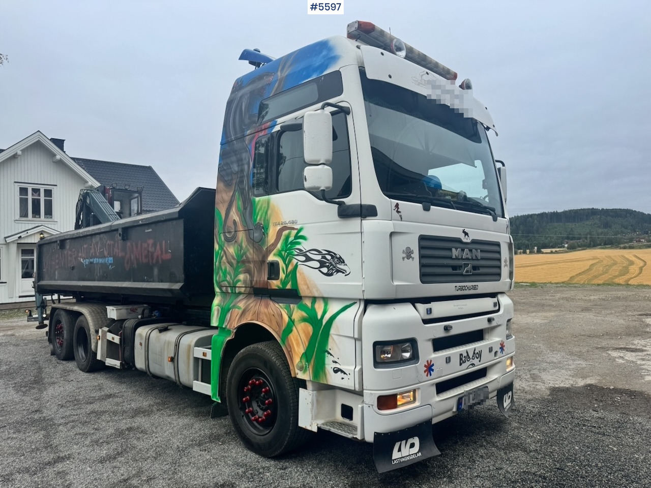 2004 MAN TGA 26.480 6x2 Hook Lift Truck - Pacēlājs ar āķi: foto 1 2004 MAN TGA 26.480 6x2 Hook Lift Truck - Pacēlājs ar āķi: foto 1