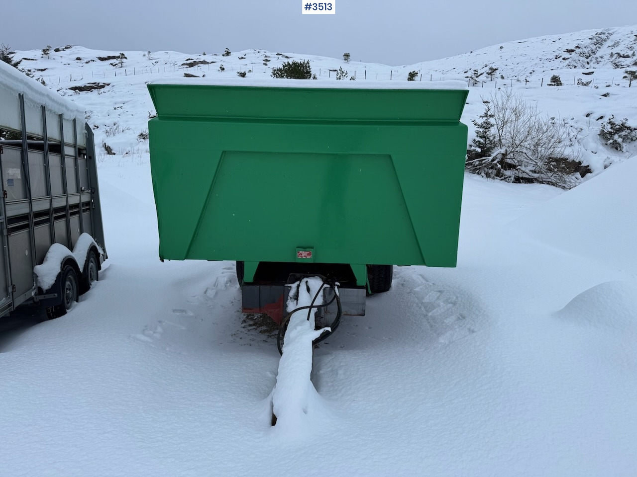 2005 Foss Eik 5 150 dump trailer - Lauksaimniecības piekabe: foto 3 2005 Foss Eik 5 150 dump trailer - Lauksaimniecības piekabe: foto 3