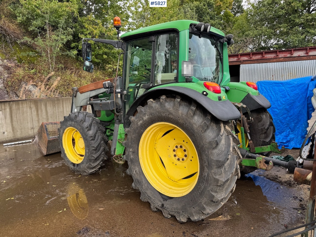2005 John Deere 6320 w/ front loader. - Traktors: foto 3 2005 John Deere 6320 w/ front loader. - Traktors: foto 3