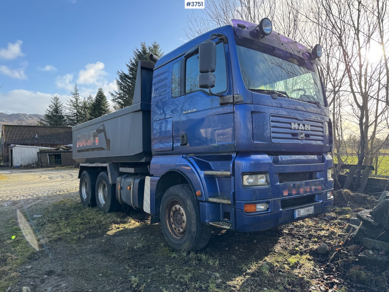 2005 MAN TGA 26.530 6x4 Tipper truck - Kravas automašīna pašizgāzējs: foto 2 2005 MAN TGA 26.530 6x4 Tipper truck - Kravas automašīna pašizgāzējs: foto 2