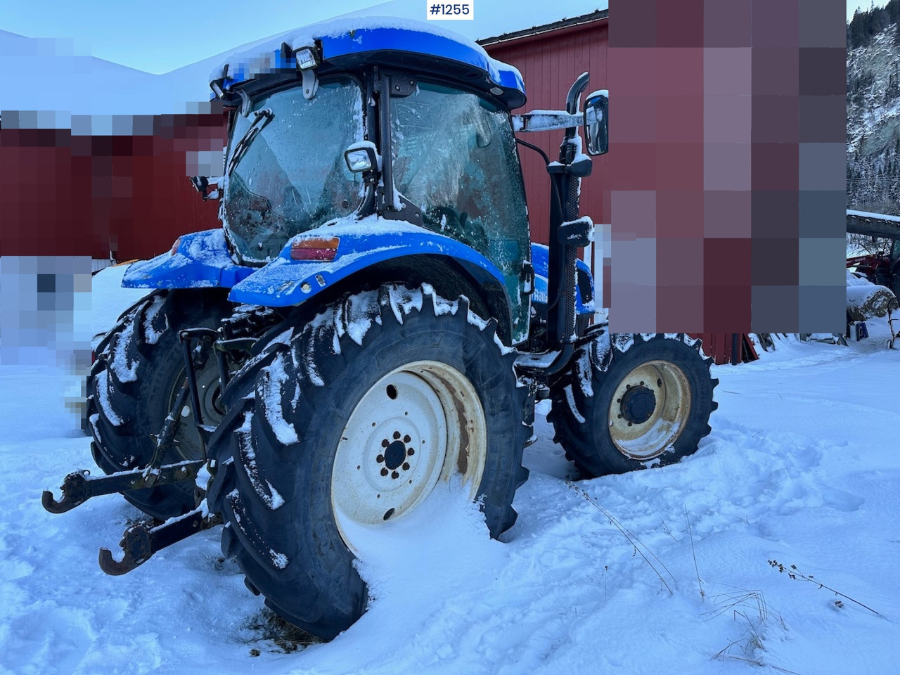 2005 New Holland TS110A - Traktors: foto 3 2005 New Holland TS110A - Traktors: foto 3