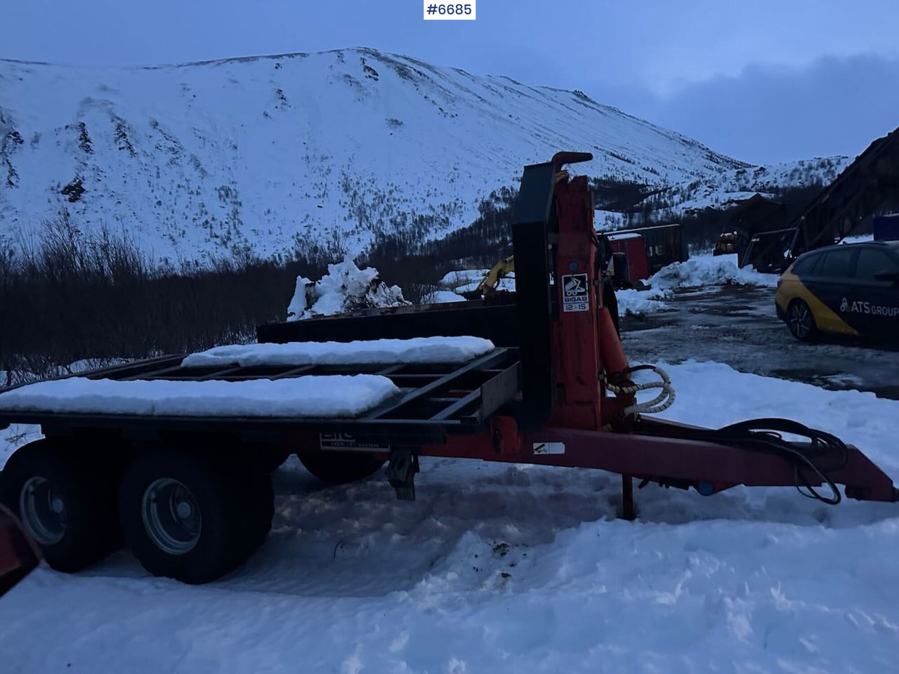 2006 BIGAB hook-lift trailer with container - Lauksaimniecības piekabe-pašizgāzējs: foto 4 2006 BIGAB hook-lift trailer with container - Lauksaimniecības piekabe-pašizgāzējs: foto 4