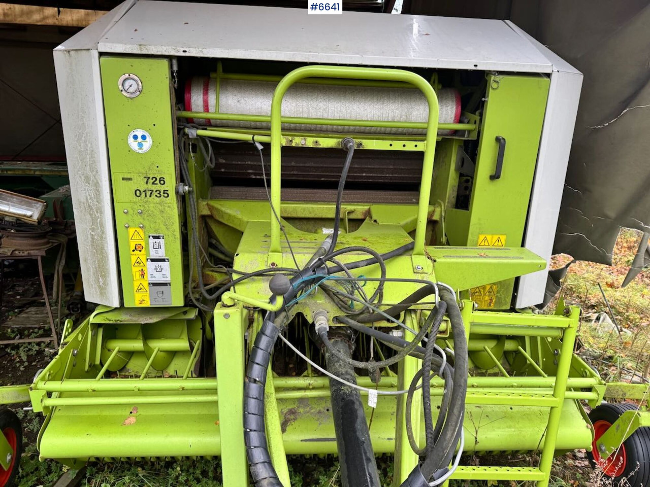 2007 Claas Rollant 255 Toto Cut Kombipresse - Siena sagatavošanas tehnika: foto 5 2007 Claas Rollant 255 Toto Cut Kombipresse - Siena sagatavošanas tehnika: foto 5