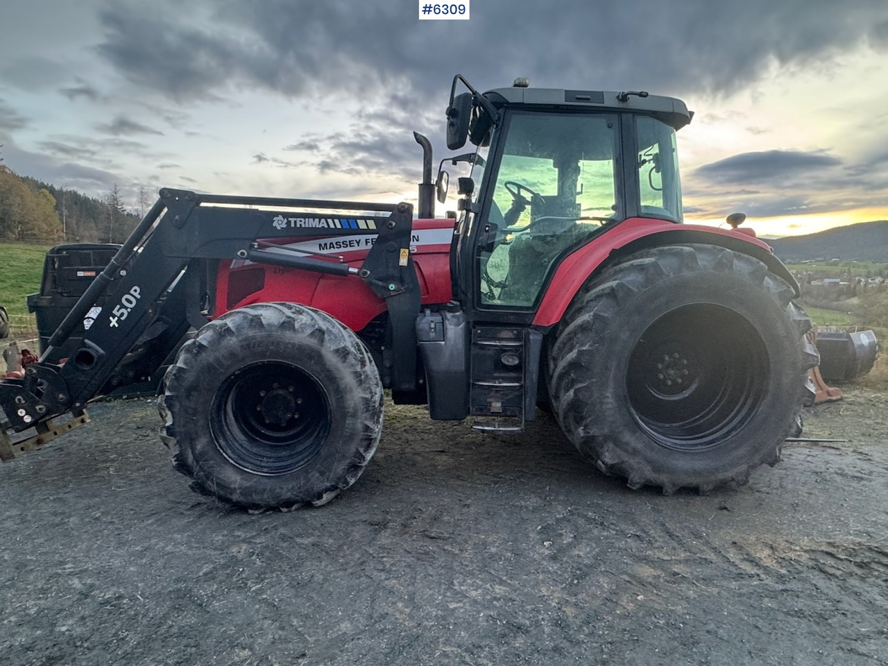 2007 Massey Ferguson 6465 Dyna 6 w/ front loader with 3rd function! - Traktors: foto 2 2007 Massey Ferguson 6465 Dyna 6 w/ front loader with 3rd function! - Traktors: foto 2