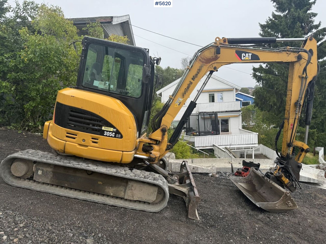 2008 CAT 305C CR Tracked Excavator with Tilt and 2 Buckets - Ekskavators: foto 2 2008 CAT 305C CR Tracked Excavator with Tilt and 2 Buckets - Ekskavators: foto 2