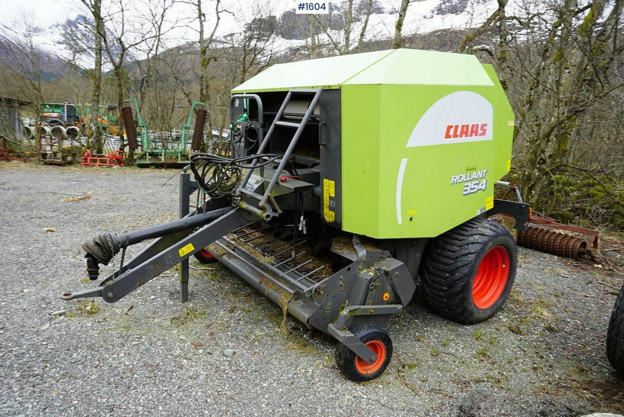 2008 Claas Rollant 354 Round baler - Siena sagatavošanas tehnika: foto 1 2008 Claas Rollant 354 Round baler - Siena sagatavošanas tehnika: foto 1