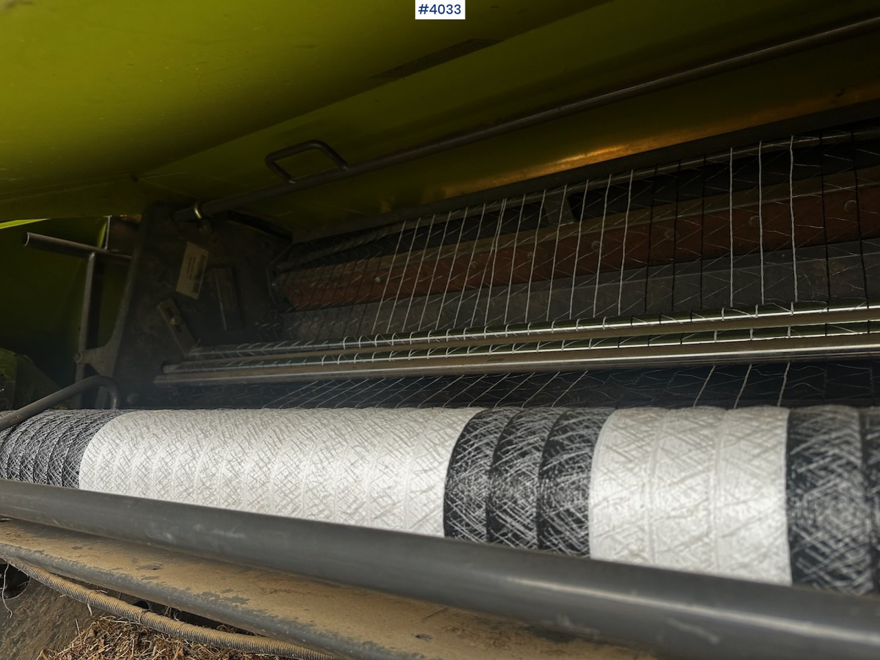 Siena sagatavošanas tehnika 2008 Claas rollant 355 uniwrap round baler press: foto 16