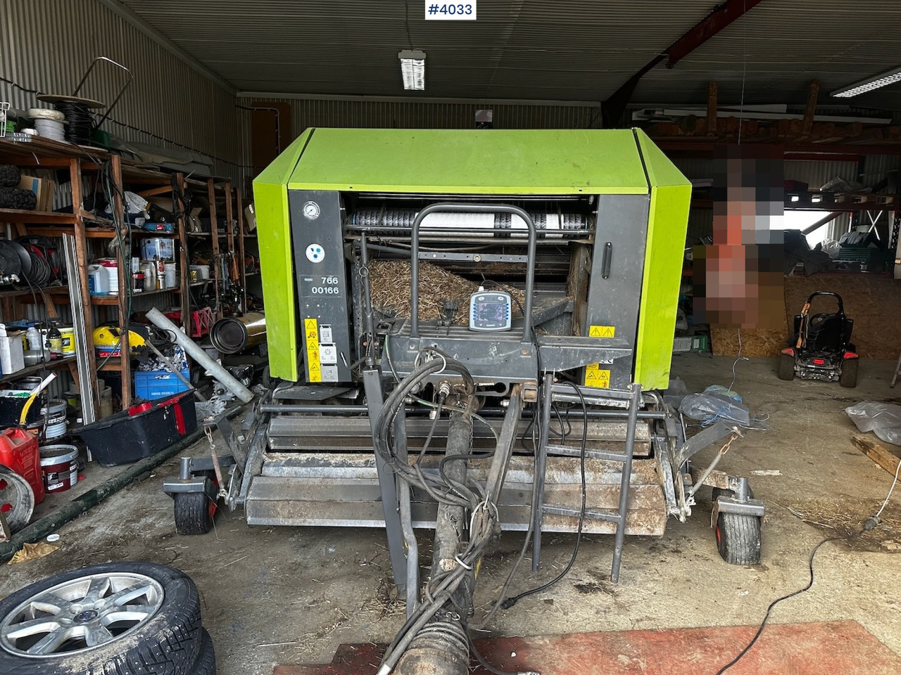 2008 Claas rollant 355 uniwrap round baler press - Siena sagatavošanas tehnika: foto 4 2008 Claas rollant 355 uniwrap round baler press - Siena sagatavošanas tehnika: foto 4
