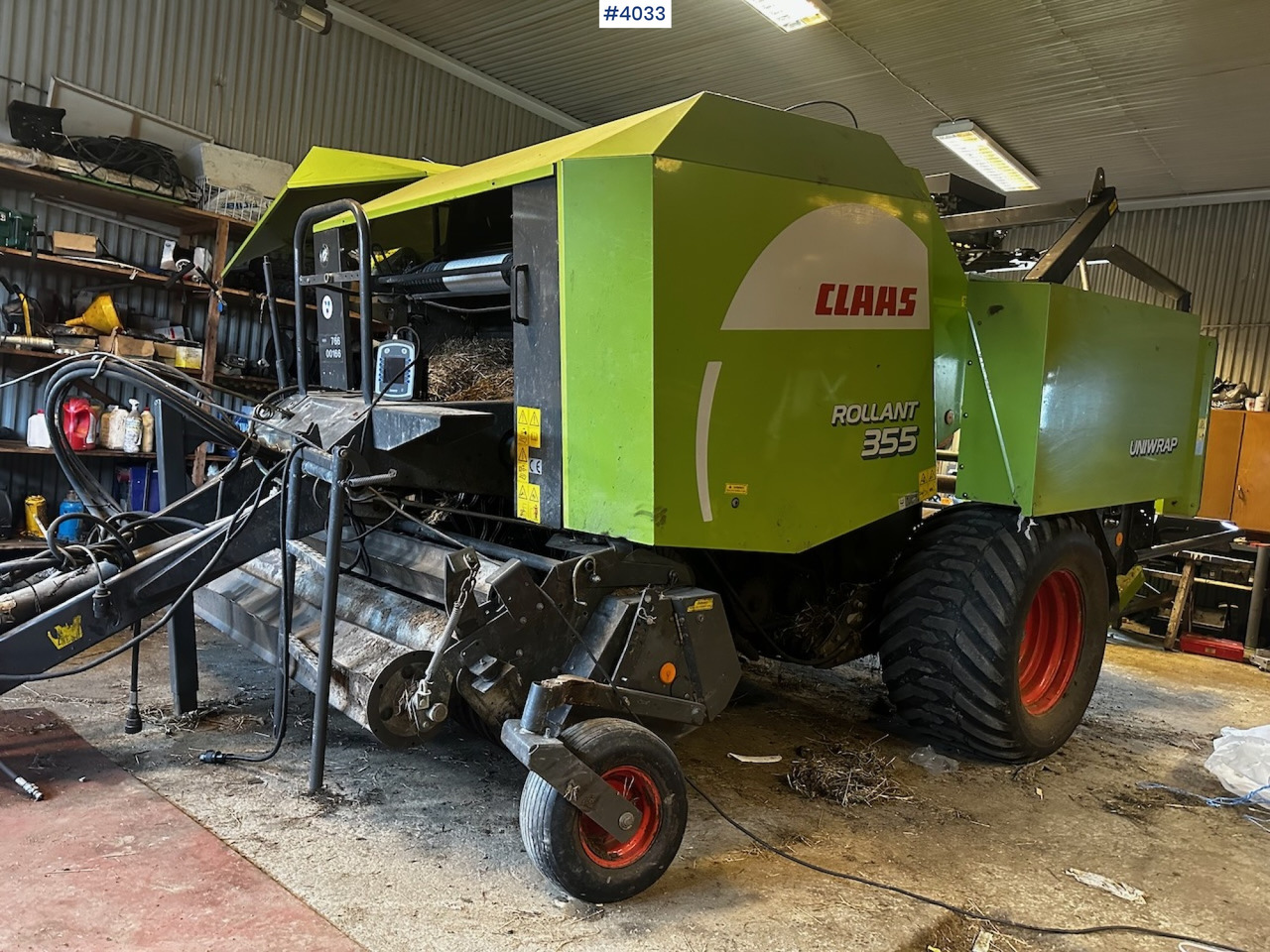 2008 Claas rollant 355 uniwrap round baler press - Siena sagatavošanas tehnika: foto 1 2008 Claas rollant 355 uniwrap round baler press - Siena sagatavošanas tehnika: foto 1