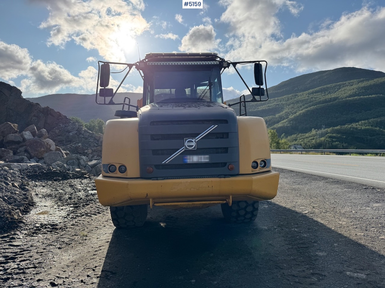 Artikulētias pašizgāzējs 2008 Volvo A25E 6x6: foto 21