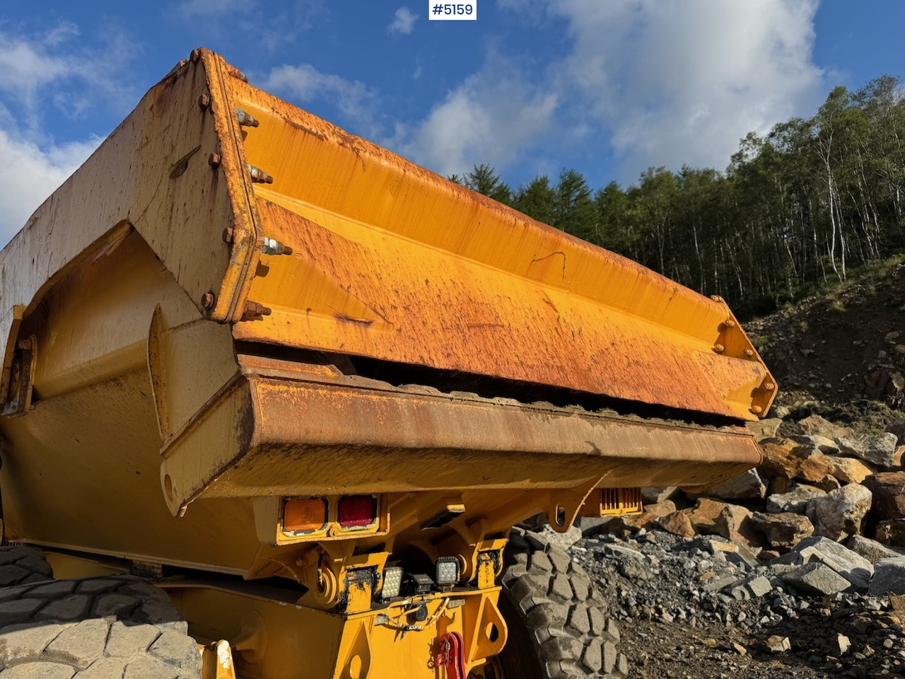 Artikulētias pašizgāzējs 2008 Volvo A25E 6x6: foto 27