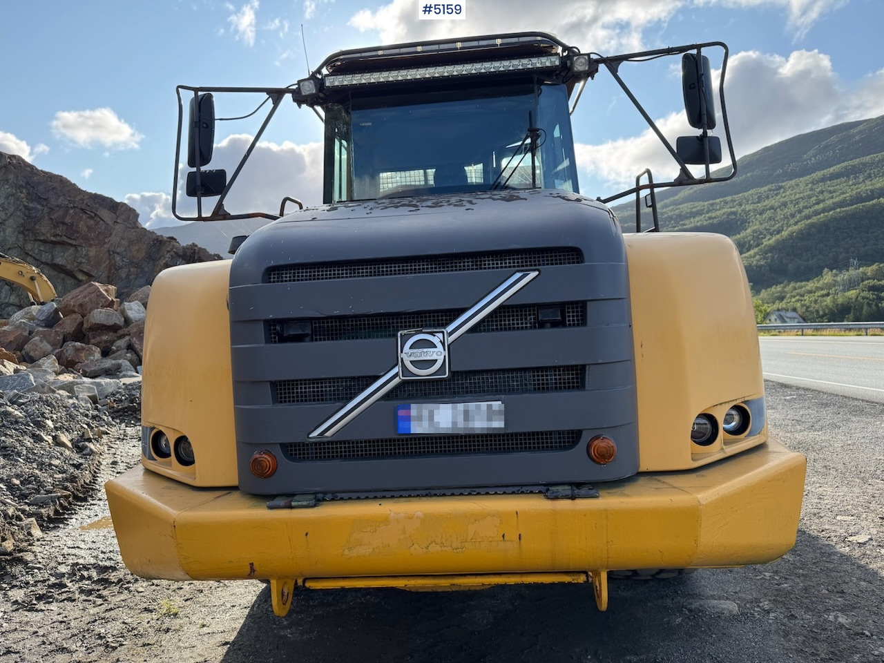Artikulētias pašizgāzējs 2008 Volvo A25E 6x6: foto 22