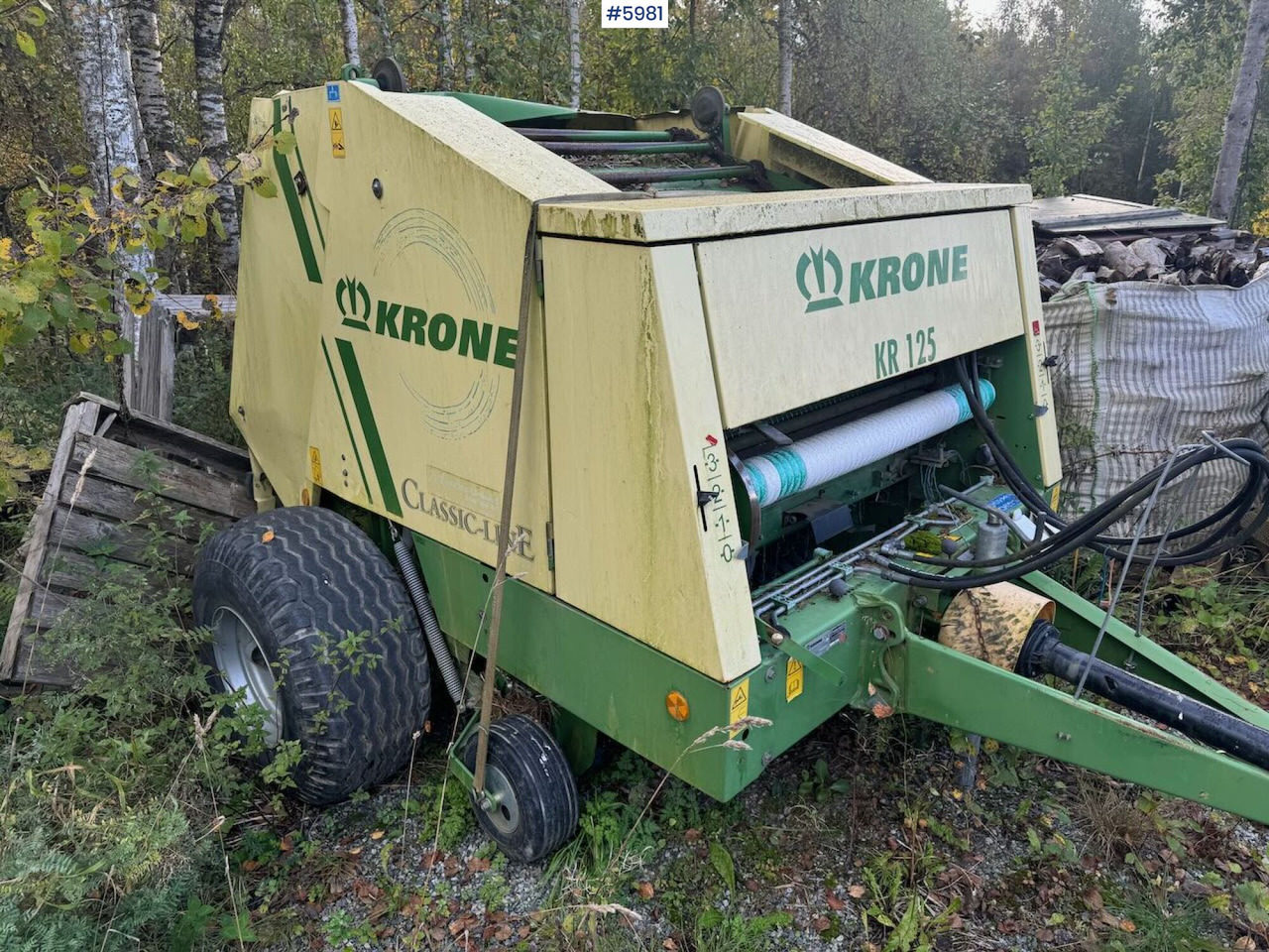 2009 Krone KR 125 - Siena sagatavošanas tehnika: foto 2 2009 Krone KR 125 - Siena sagatavošanas tehnika: foto 2