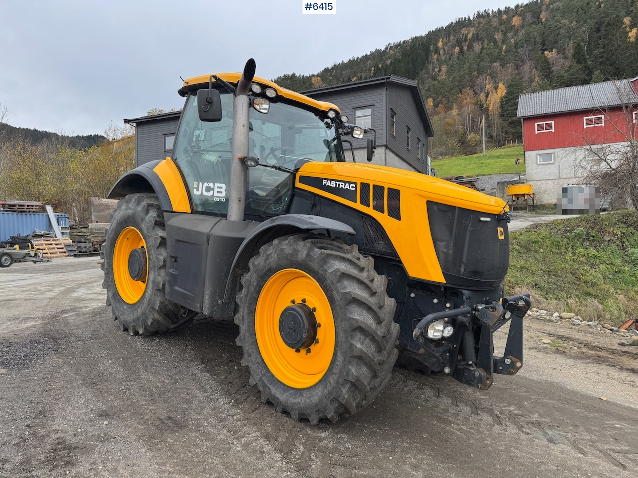 2012 JCB 8310 Fastrac w/ front hydraulics. - Traktors: foto 5 2012 JCB 8310 Fastrac w/ front hydraulics. - Traktors: foto 5