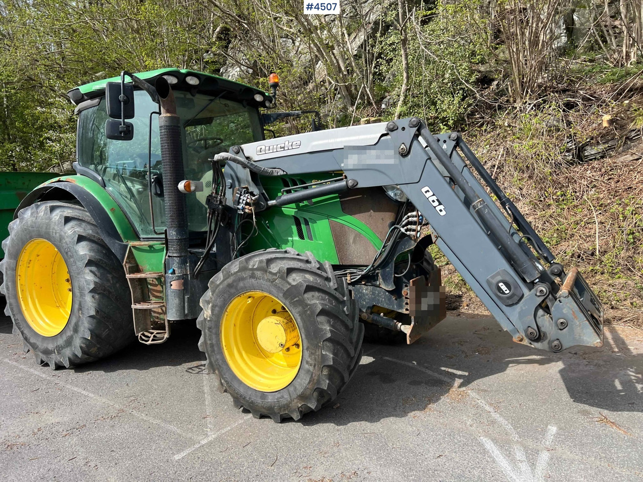 2012 John Deere 6140R w/ front loader - Traktors: foto 4 2012 John Deere 6140R w/ front loader - Traktors: foto 4