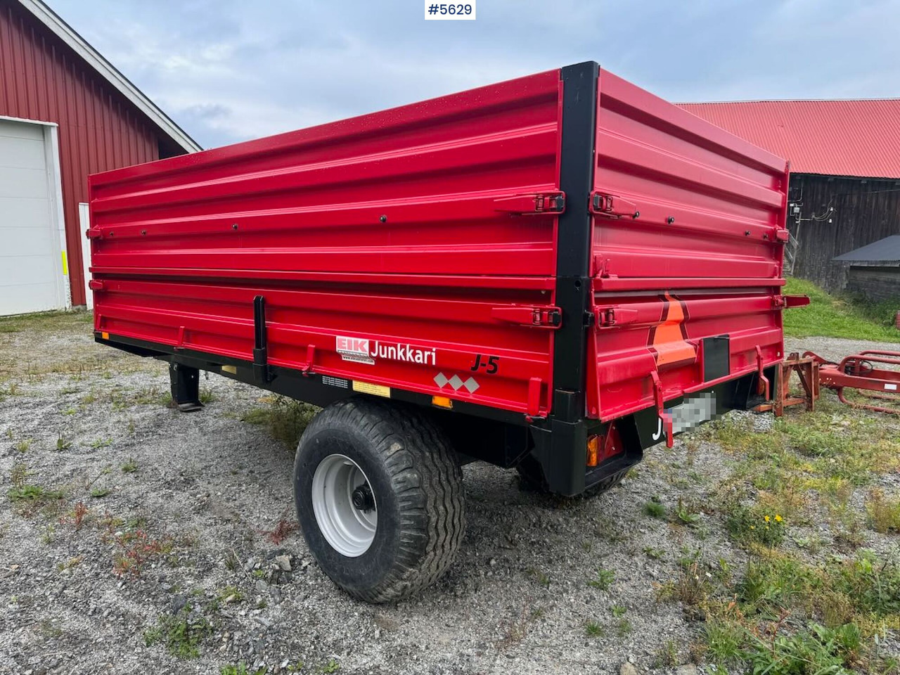 2012 Junkkari J5 - Lauksaimniecības piekabe: foto 3 2012 Junkkari J5 - Lauksaimniecības piekabe: foto 3