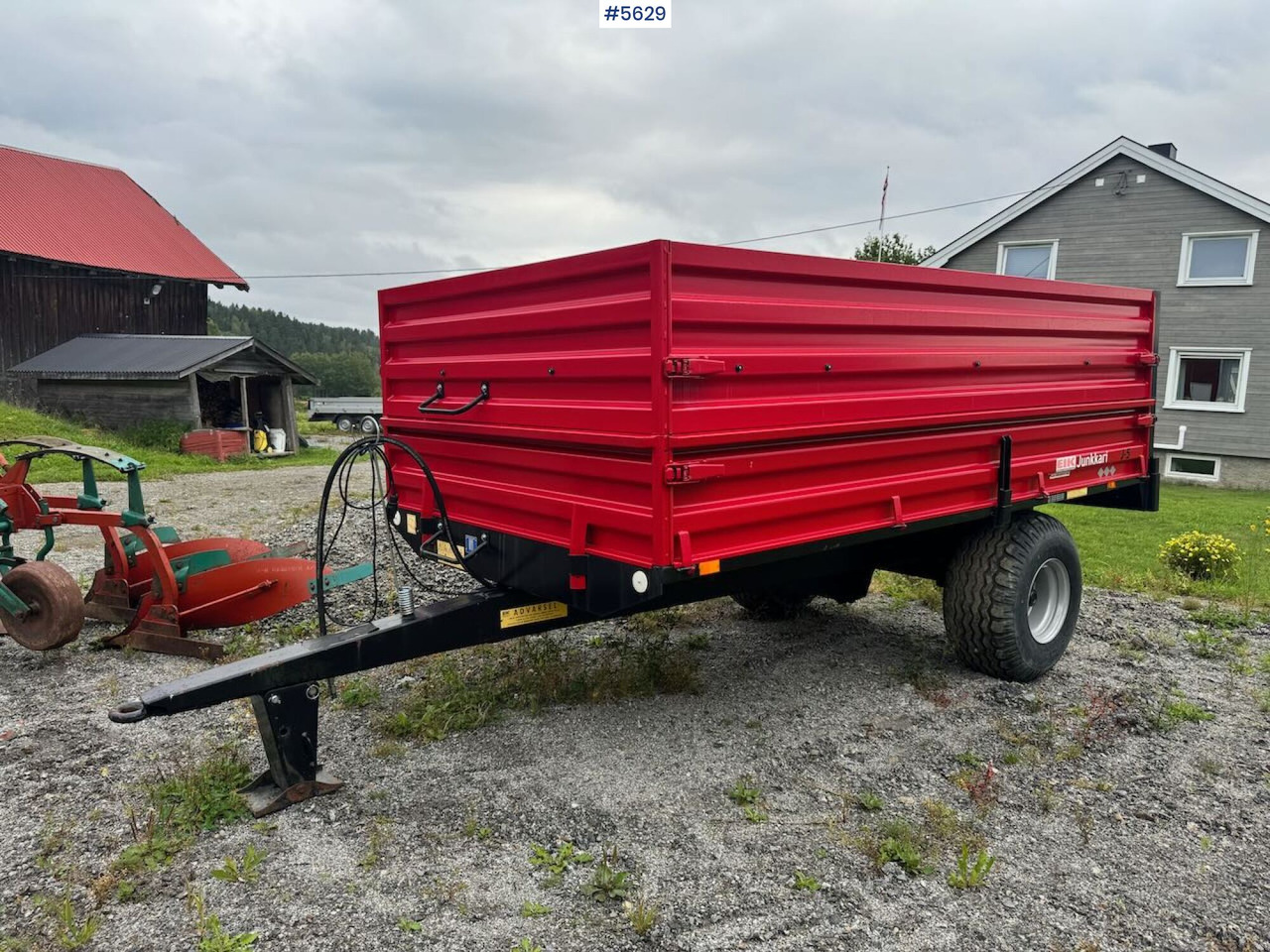 2012 Junkkari J5 - Lauksaimniecības piekabe: foto 4 2012 Junkkari J5 - Lauksaimniecības piekabe: foto 4